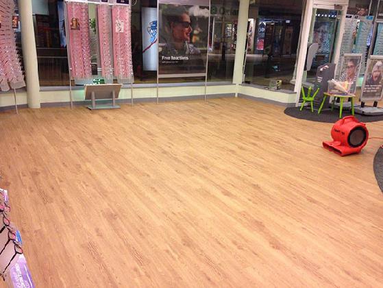 Floor Maintenance - Specsavers Burton on Trent